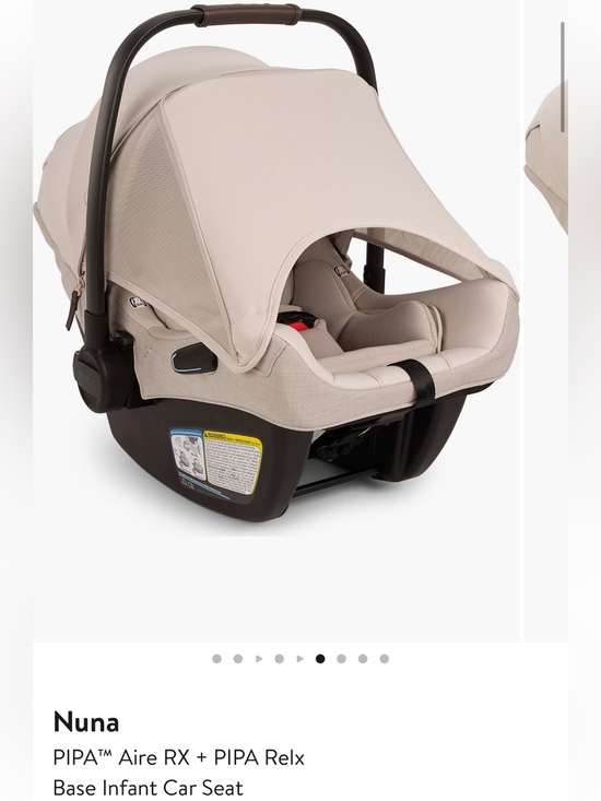 Nuna Other - Nuna PIPA Aire RX + PIPA Relx Base Infant Car Seat